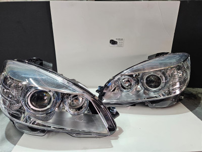 Mercedes W204 sağ sol far 