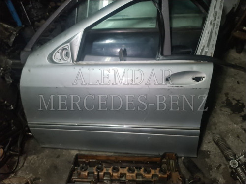 Mercedes W220 Sol Ön Kapı Gri
